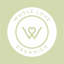 White on Green Whole Love Organics