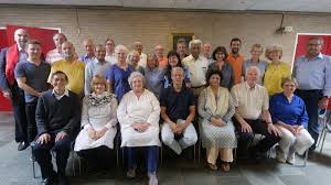 Theosophical Society - Leaders of international TS Sections at the Naarden conference. International president Tim Boyd is in the front row, center.